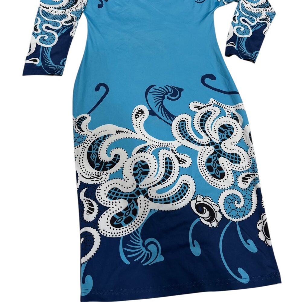 Iconic Abstract Print Dress - Picture 3 of 8